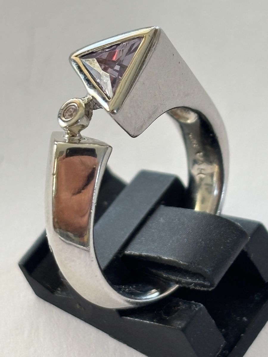 Anelli: Ring Silber 925 mit Stein guter Zustand – Usato da Langnau am Albis venduto da flusspflege 2