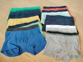 10x Boxershorts Grösse 110/116