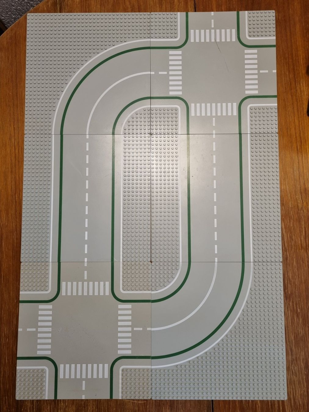 Lego Kit di costruzioni: Lego 6x Strassenplatten / Baseplates – Usato da Basadingen venduto da tot_59zf