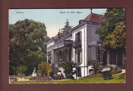 GENEVE - Musée de Mon Repos - 1909