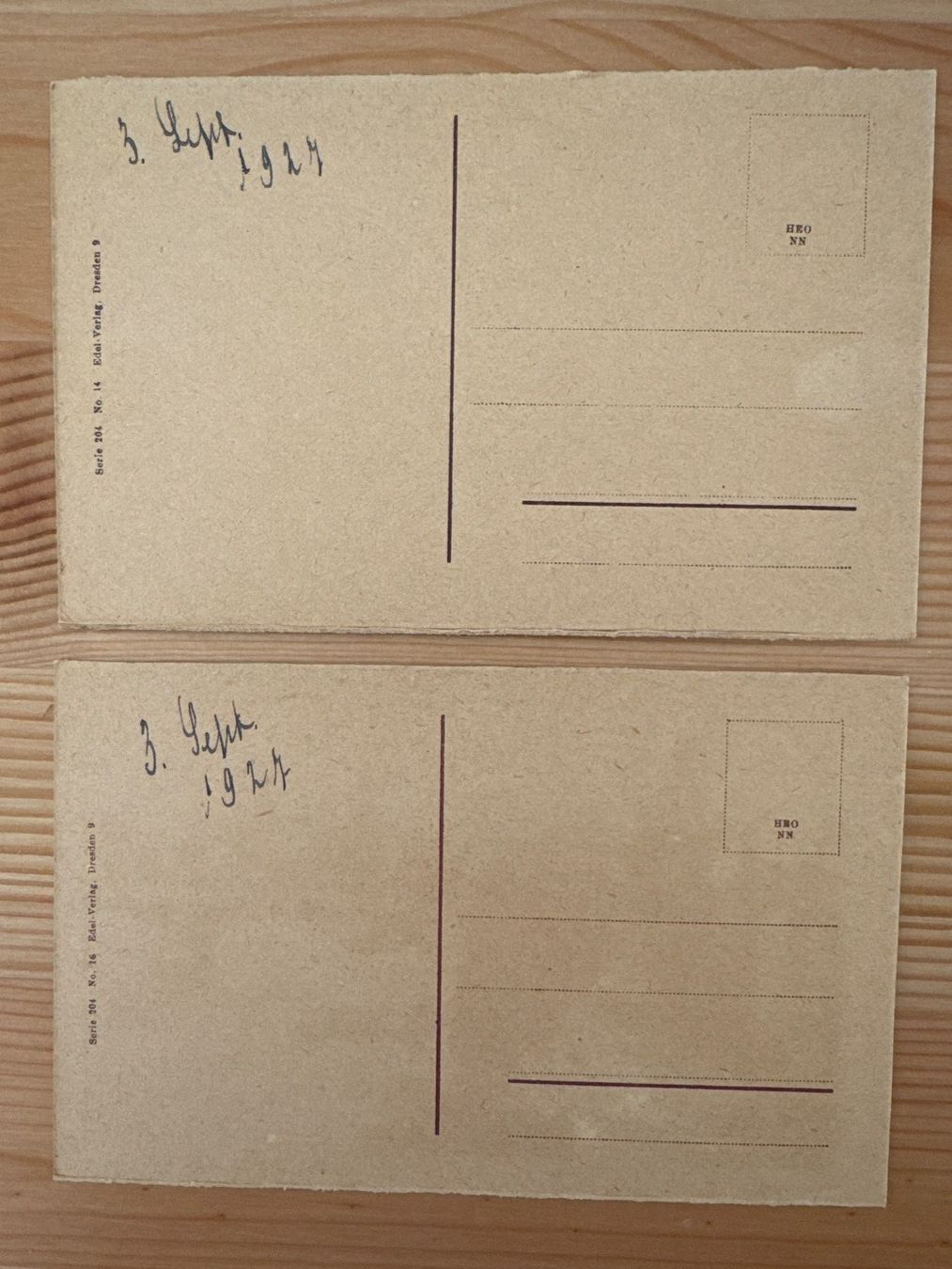 Cartoline postali: 5 antike Ansichtskarten aus Dresden, DEUTSCHLAND – Nuovo (secondo la descrizione) da Zürich venduto da Tarafo5 3