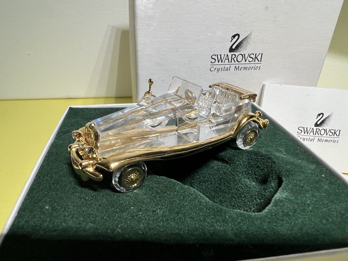 Swarovski Ciondoli: Swarovski Schmuck Oldtimer im Massstab 1/87 – Nuovo e nell'imballaggio originale da Weinfelden venduto da Kammerflimmern 1