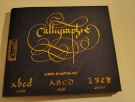 Livre calligraphie écrire au moyen âge 