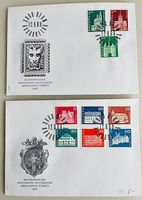 Briefmarken, Ersttagesbriefe, Baudenkmäler, 1968
