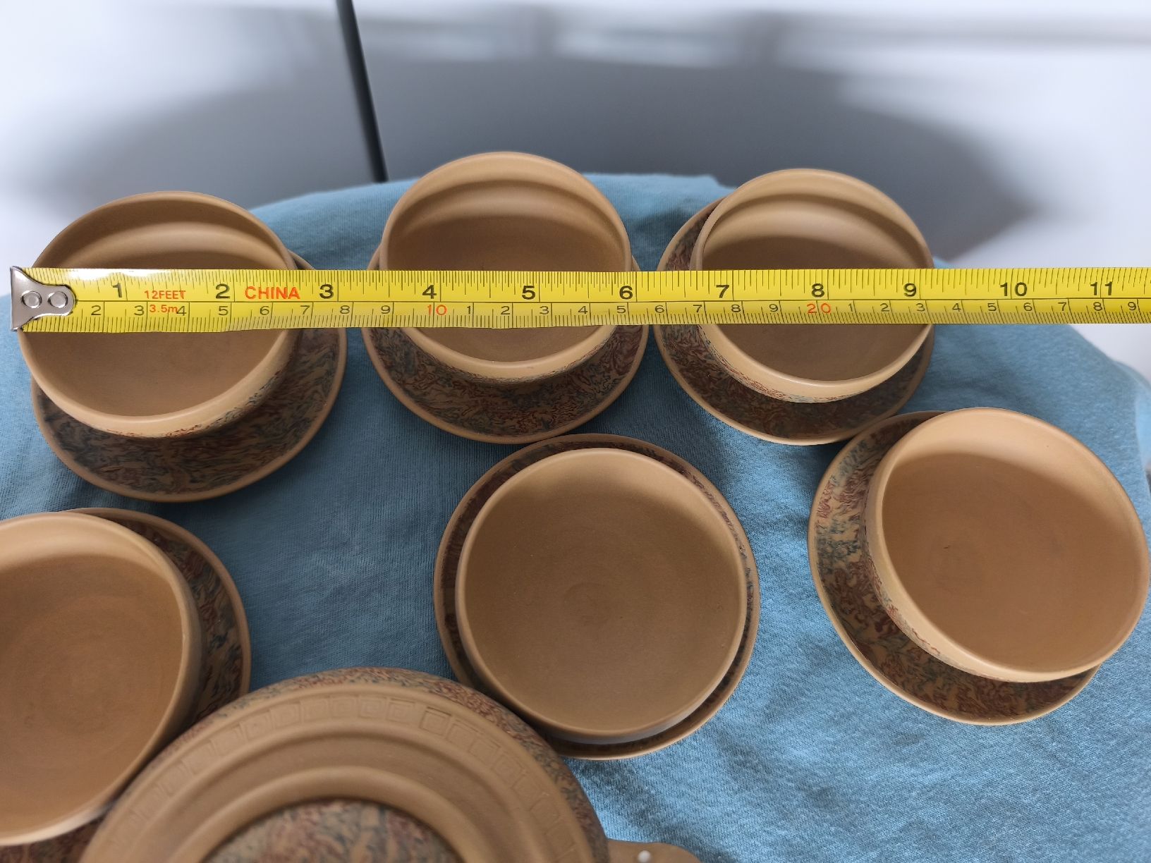 Teiere: NEW Unique Handmade Chinese Zisha magnetized Tea Set – Nuovo (secondo la descrizione) da Sursee venduto da Re.joy 1