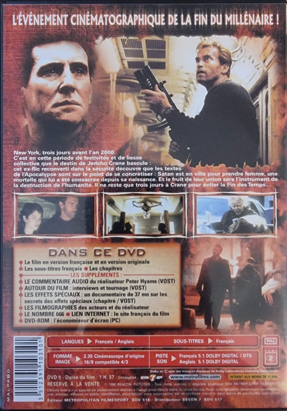Tutti i DVDs: La Fin des Temps (1999) – Usato da La Tour-de-Peilz venduto da Resize 1