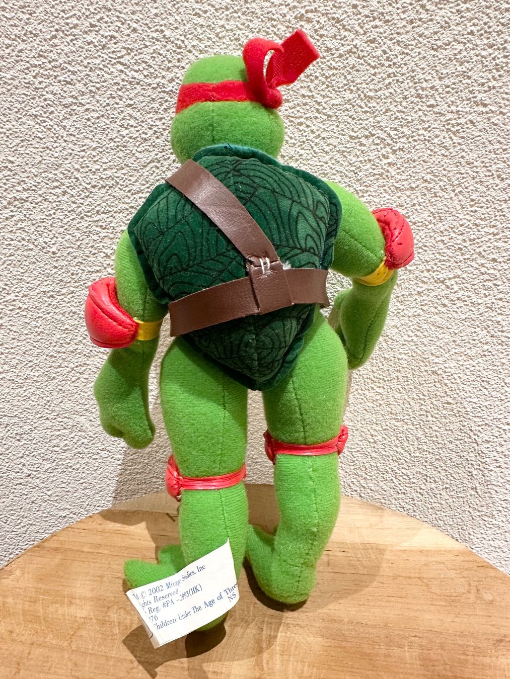 Figuren: Neu TMNT Plusch Raphael 2002 Mutant Ninja Turtles vintage – Neu (gemäss Beschreibung) aus Baar von Mic_vL 2