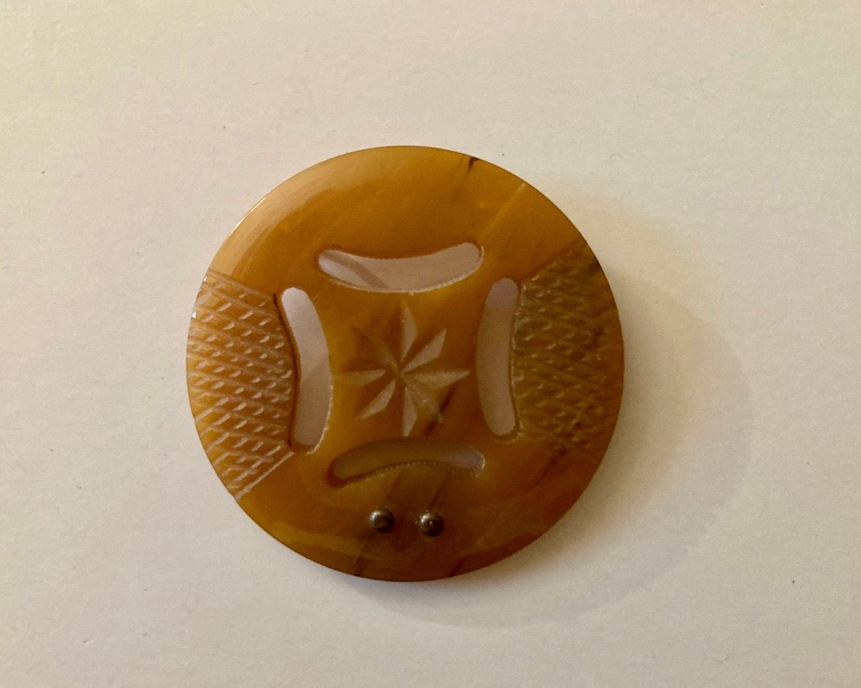 Knöpfe: Knöpfe Vintage, GROSS, 4 Stk. – Gebraucht aus Zürich von cornetto55 5