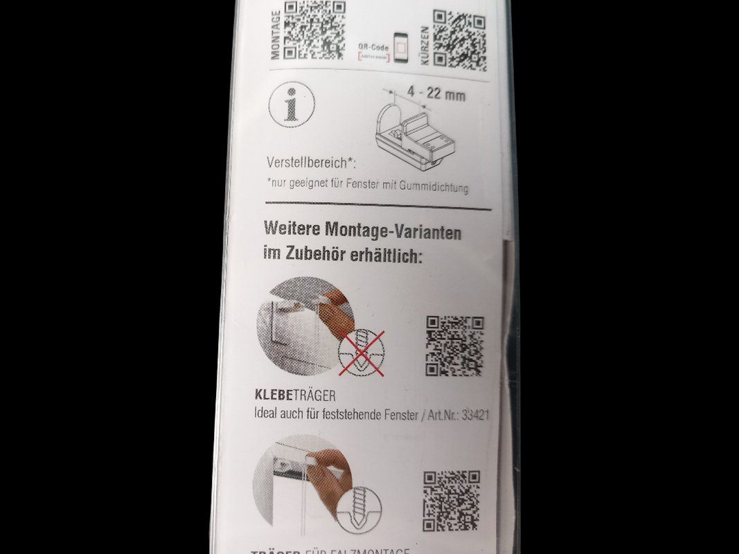 Tende da sole: GARDINIA PLISSEE EASYFIX 60 x 130 cm, Weiss – Usato da Hünenberg venduto da Restwert_Zug 5
