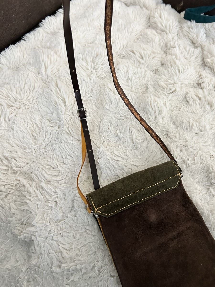Taschen: Pochette artisanale en cuir véritable – Neu (gemäss Beschreibung) aus MARTIGNY von xmi_q5tv 4
