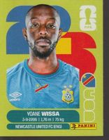 FIFA WORLD CUP 2026 Panini Sticker COD 16 YOANE WISSA