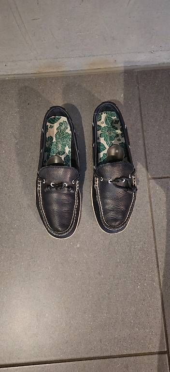 Scarpe da donna: Sommer-Look: Dunkelblaue Bootsschuhe Sebago , Gr.38 – Usato da Oberrohrdorf venduto da Desteny1