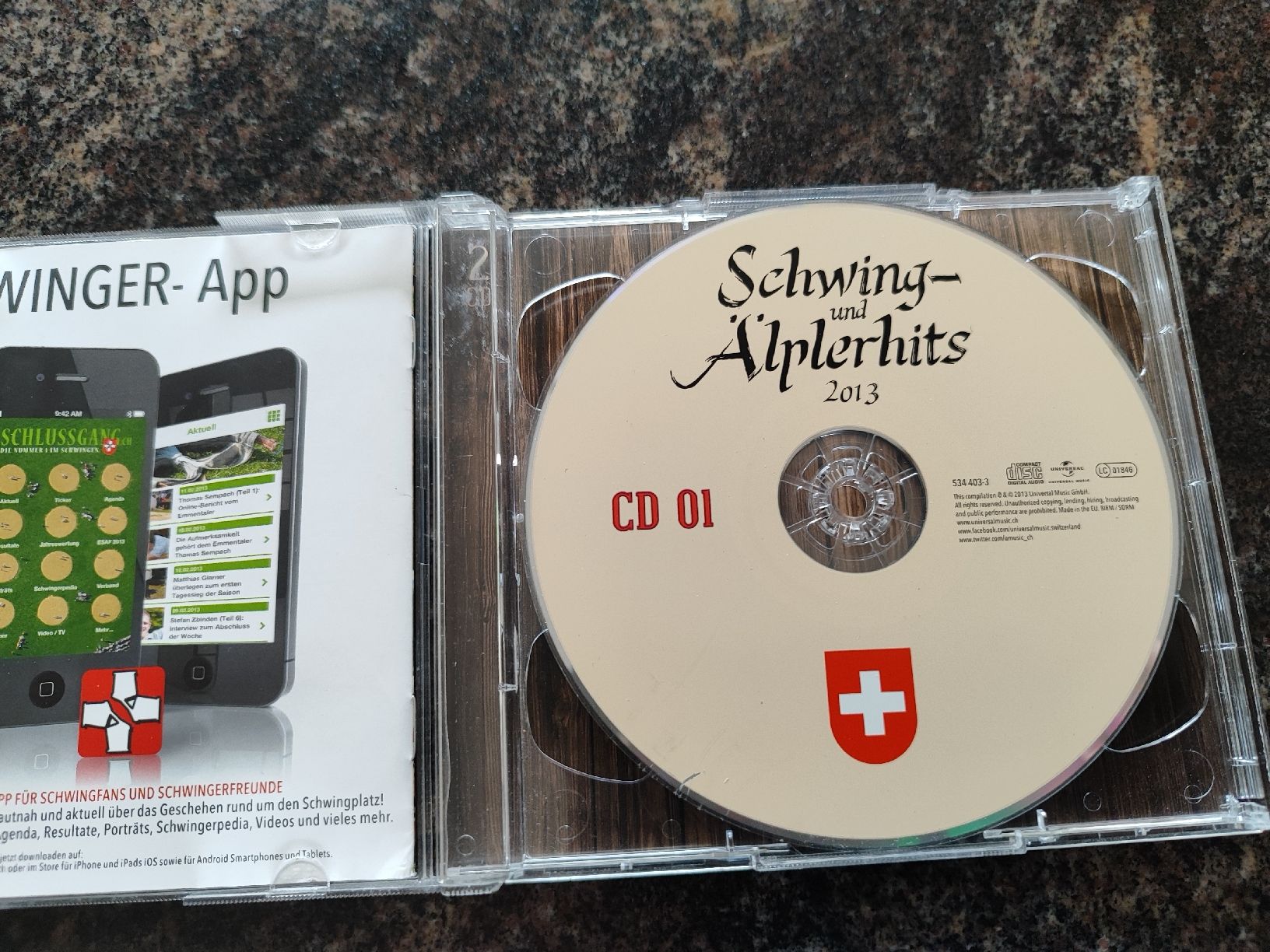 CDs: CD, Schwing- und Älplerhits 2013, Doppel-CD  – Gebraucht aus Madiswil von marmotte63 1