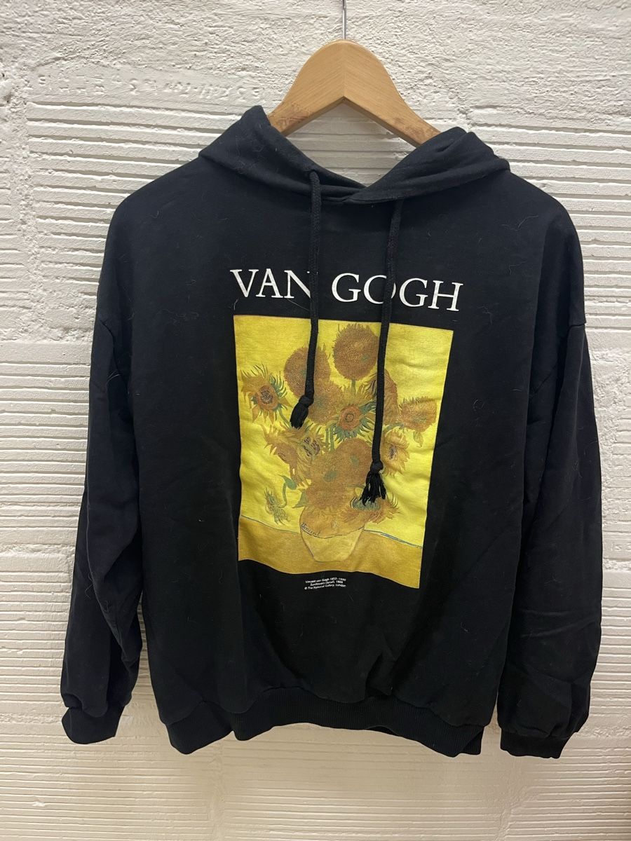 Maglioni & Felpe: Schwarzer Van Gogh Pulli "Sonnnenblumen" Gr. S von PULL&BEAR – Usato da Meilen venduto da jes_c25c 2