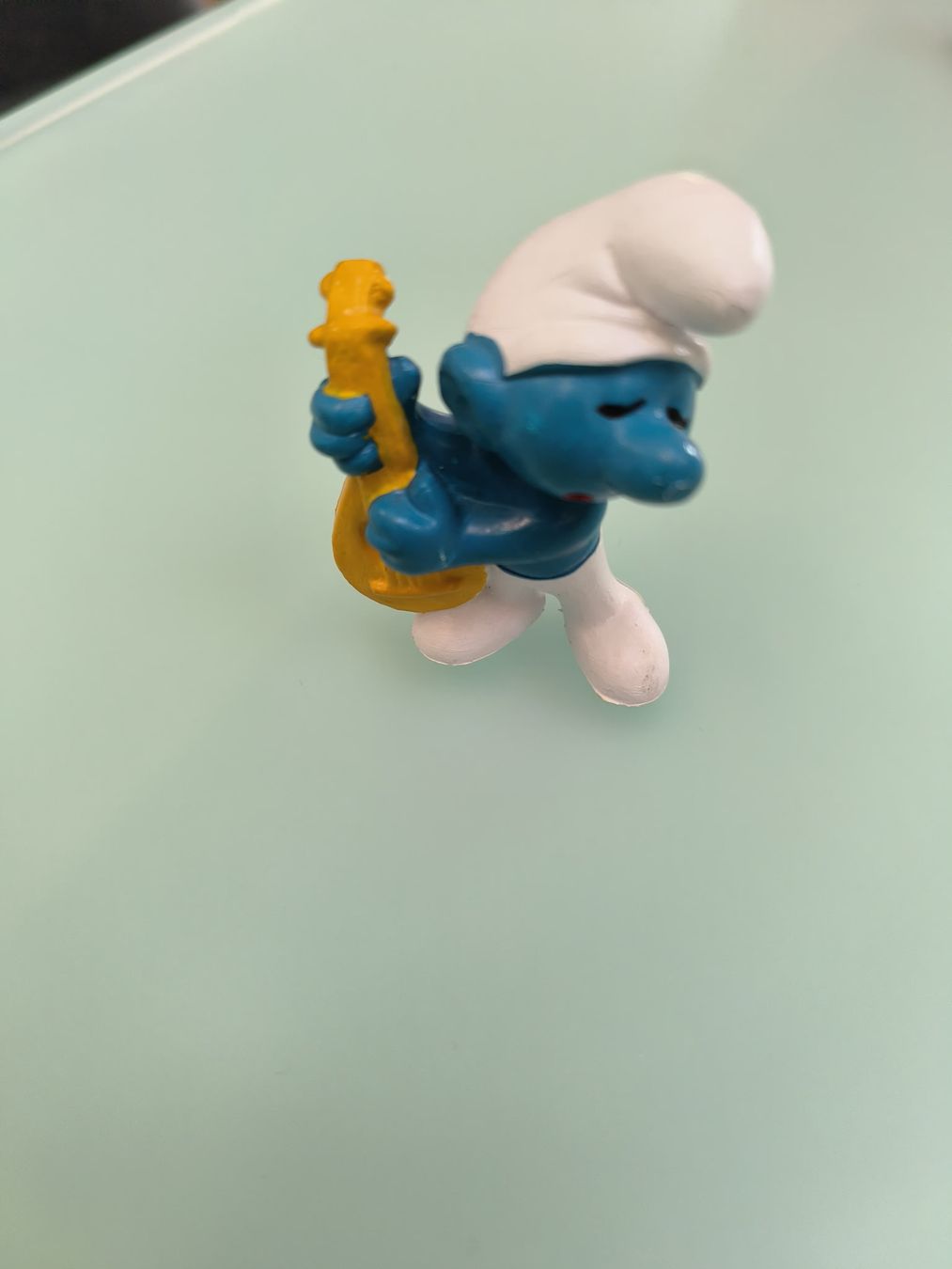 Schleich Statuette: Schtroumpfs schlumpf puffi – Usato da Lignières venduto da Sulyvan