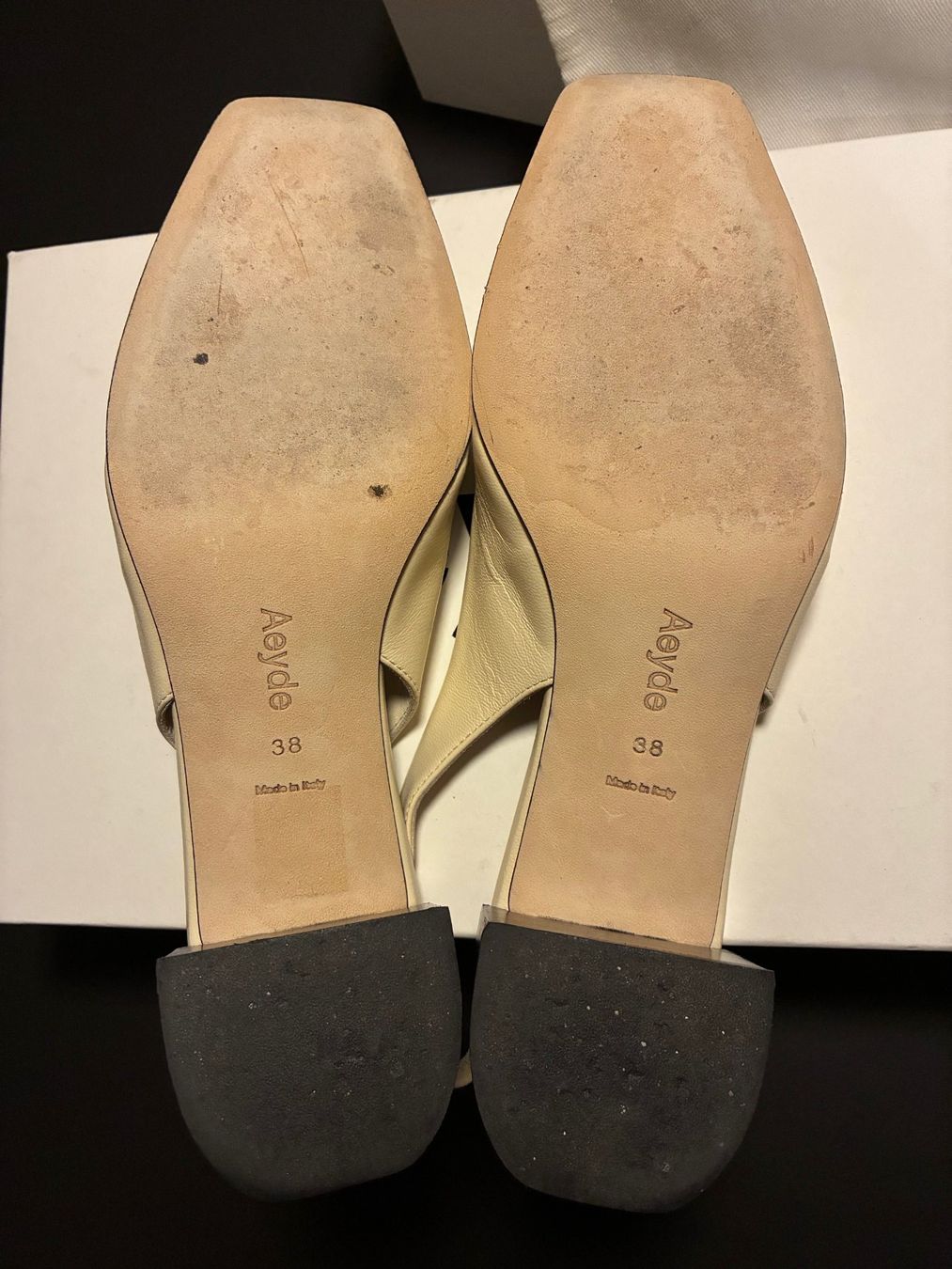 Aeyde Scarpe da donna: Aeyde Alessia Leder Slingback Pumps – Usato da Dübendorf venduto da streamlining 3
