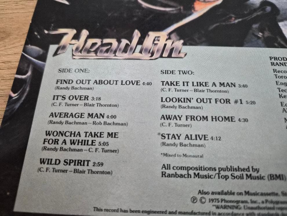 Vinyles: Schallplatte LP / Vinyl / BTO "head on" – D'occasion à Dielsdorf par SHOES_BY_SYLVI 2