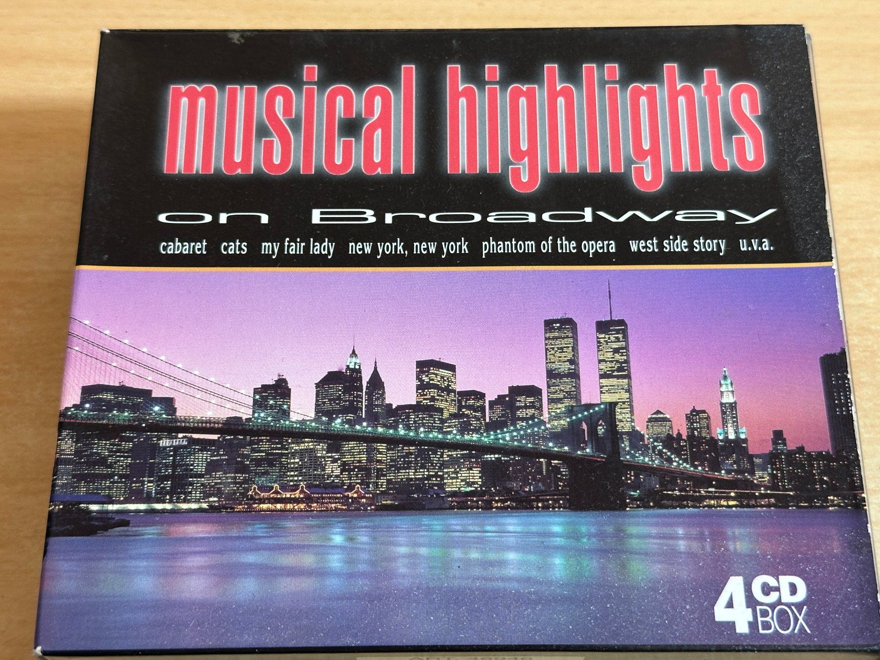 CD: Musical Highlights On Broadway - 4 CD – Usato da Rikon im Tösstal venduto da Alpenmutz