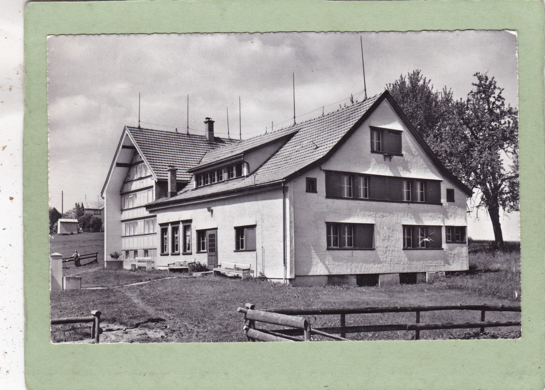 Ansichtskarten: Wald AR Ferienheim Rechberg 1962 – Gebraucht aus Herisau von Lisegrat2008