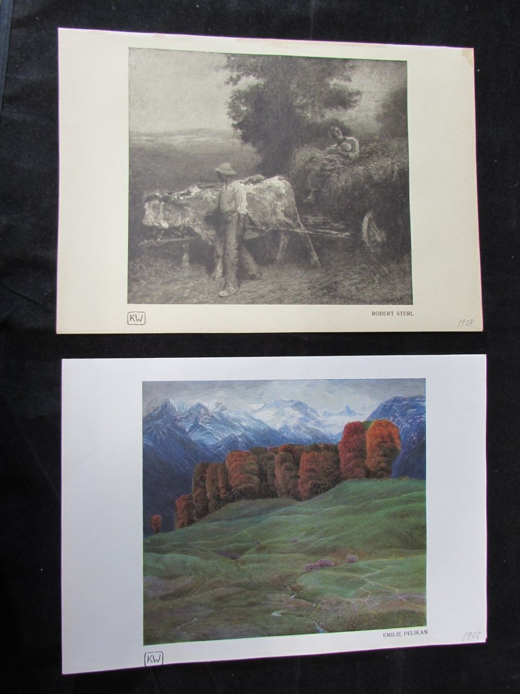 Posters & Illustrations: Kunstbilder,1900 – D'occasion à Walchwil par Shells1