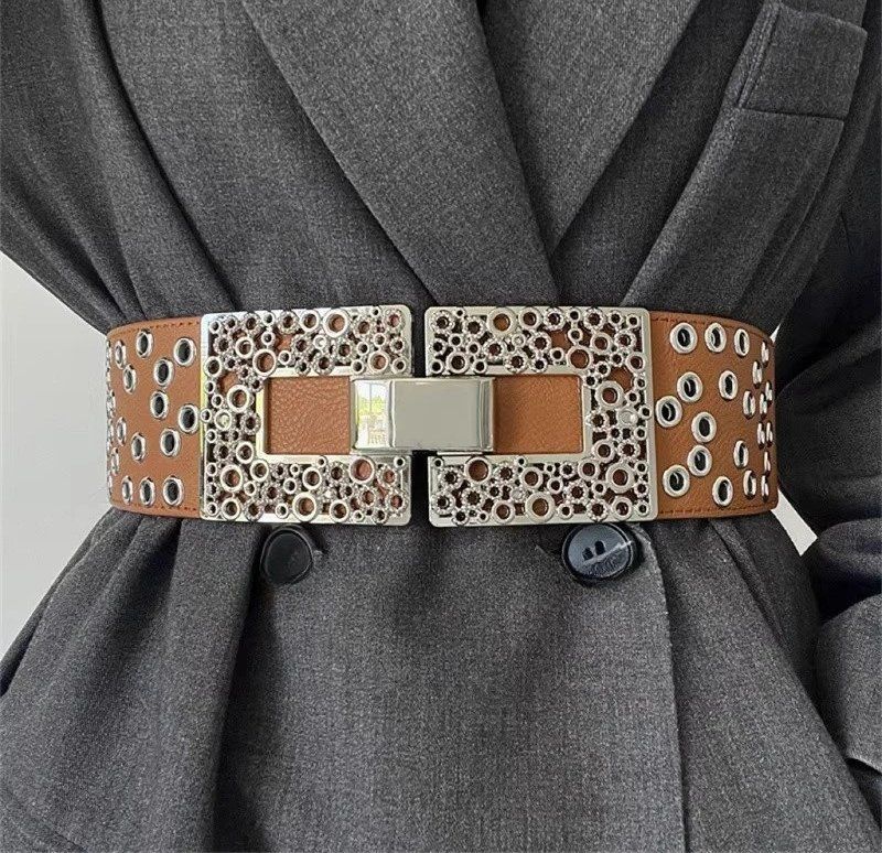 Cinture: Set mit 2 elastischen Gürteln mit Hakenschnalle – Nuovo e nell'imballaggio originale da Lausanne venduto da FASHION-WORLD-SHOP 2