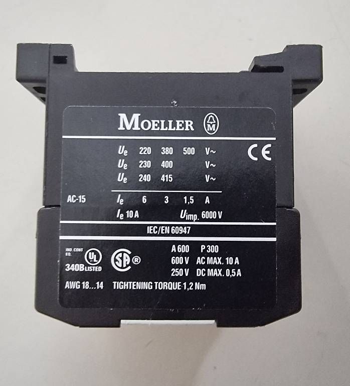 Componenti elettronici: 1 Stk. Moeller/Eaton DIL ER-22G – Usato da Münchenstein venduto da Zvtag 1