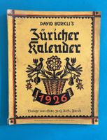 Bürkli’s ZÜRICHER KALENDER 1926