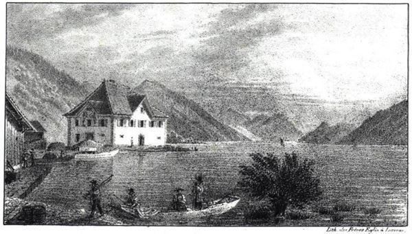 Stiche: Alpnach Lithographie 1837 – Gebraucht aus Rafz von Helvet32 1