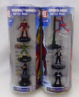 MARVEL HEROES SPIDER-MAN BATTLE PACK PUNISHER IRON-MAN MINI