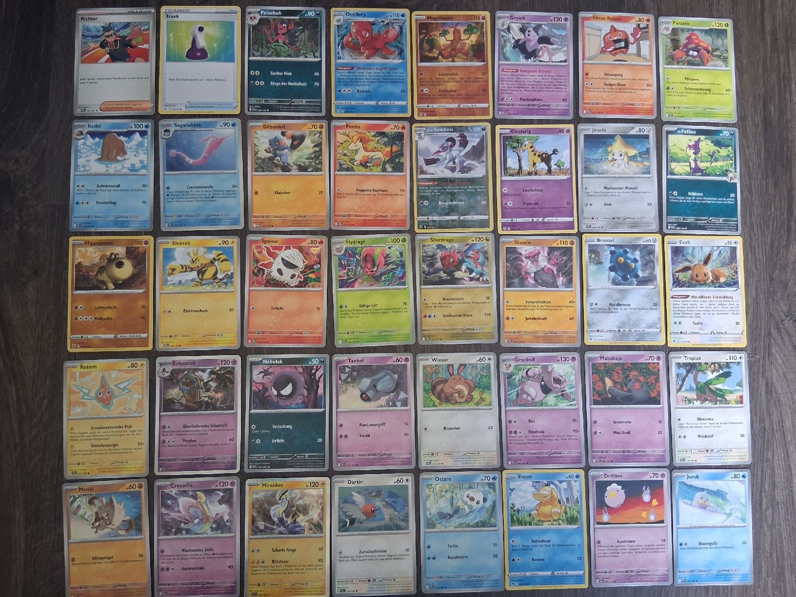 Pokémon Sammelbilder & Trading cards: Pokémon TCG, Kartenset 4, Deutsch – Neu (gemäss Beschreibung) aus Rothenthurm von SirCroci-Cardshop
