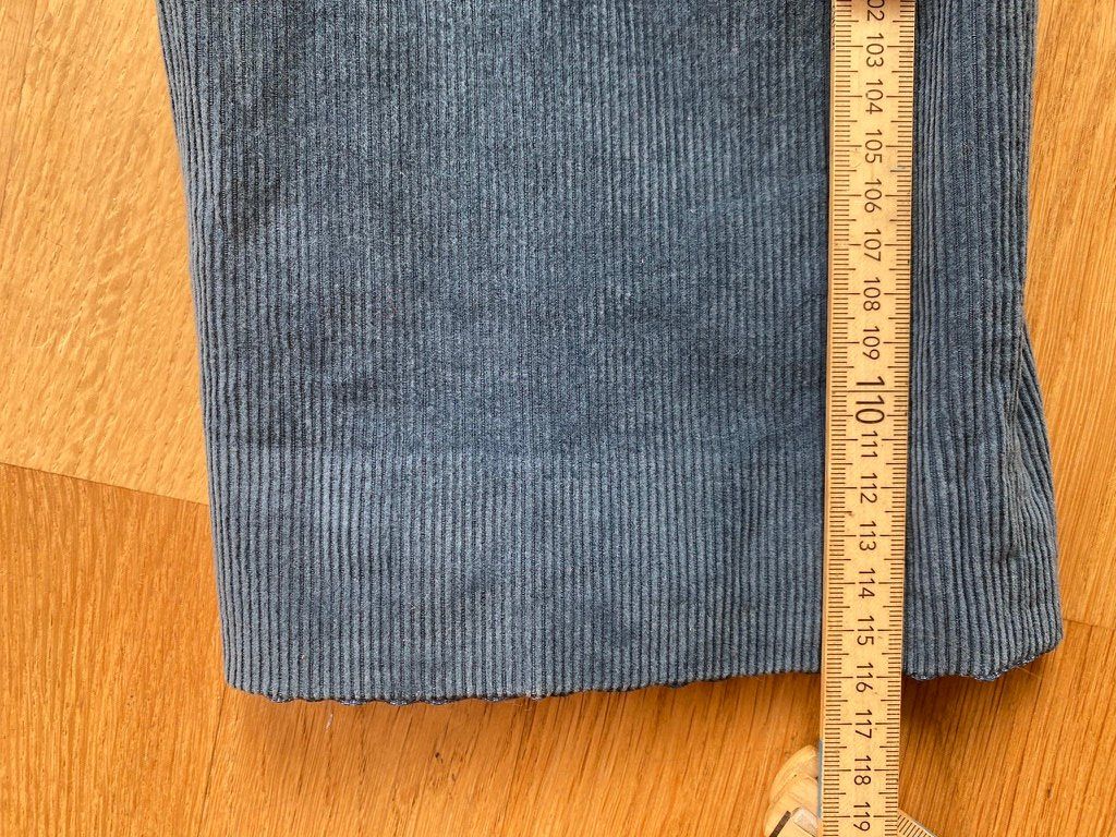 Pantaloni: schöne Manchester/Cord Hose Blau – Usato da Zürich venduto da Lauraflor 5