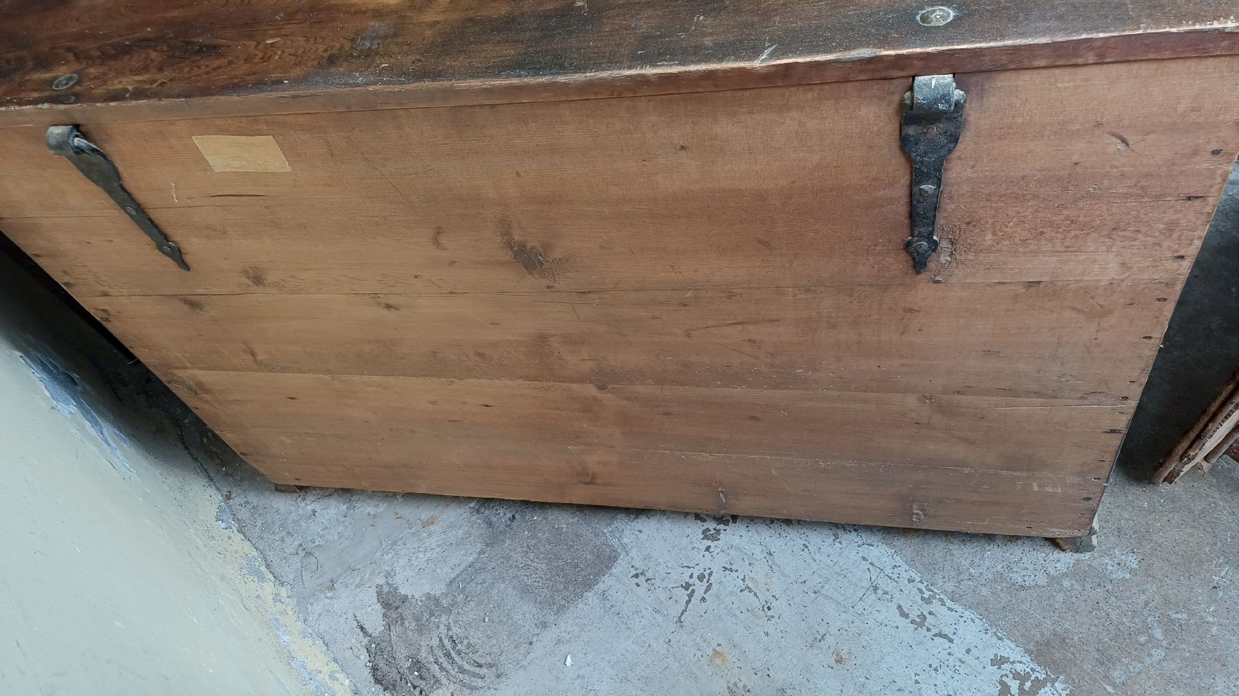 Cassapanche: Biedermeier Truhe m. Schublade – Usato da Flawil venduto da Naphtali 5