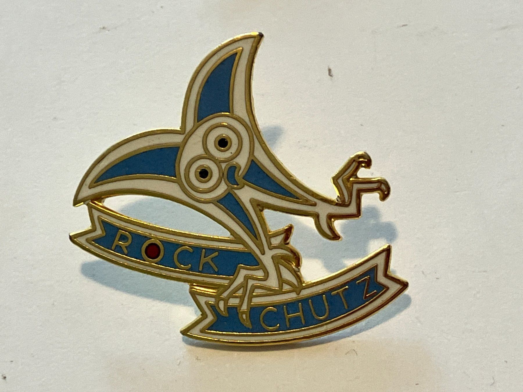 Placchette & Badge: 1 Pin Rock Chutz – Usato da Basel venduto da djwwpp