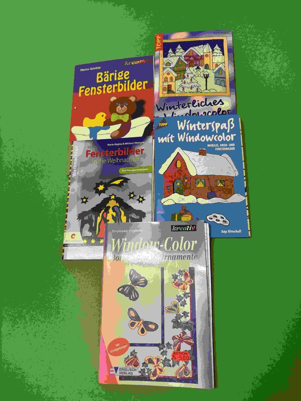 Livres: Bastelbücher Windowcolor – D'occasion à Volketswil par Sela