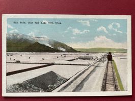 Alte Ansichtskarte Great Salt Lake Utah USA ungelaufen 