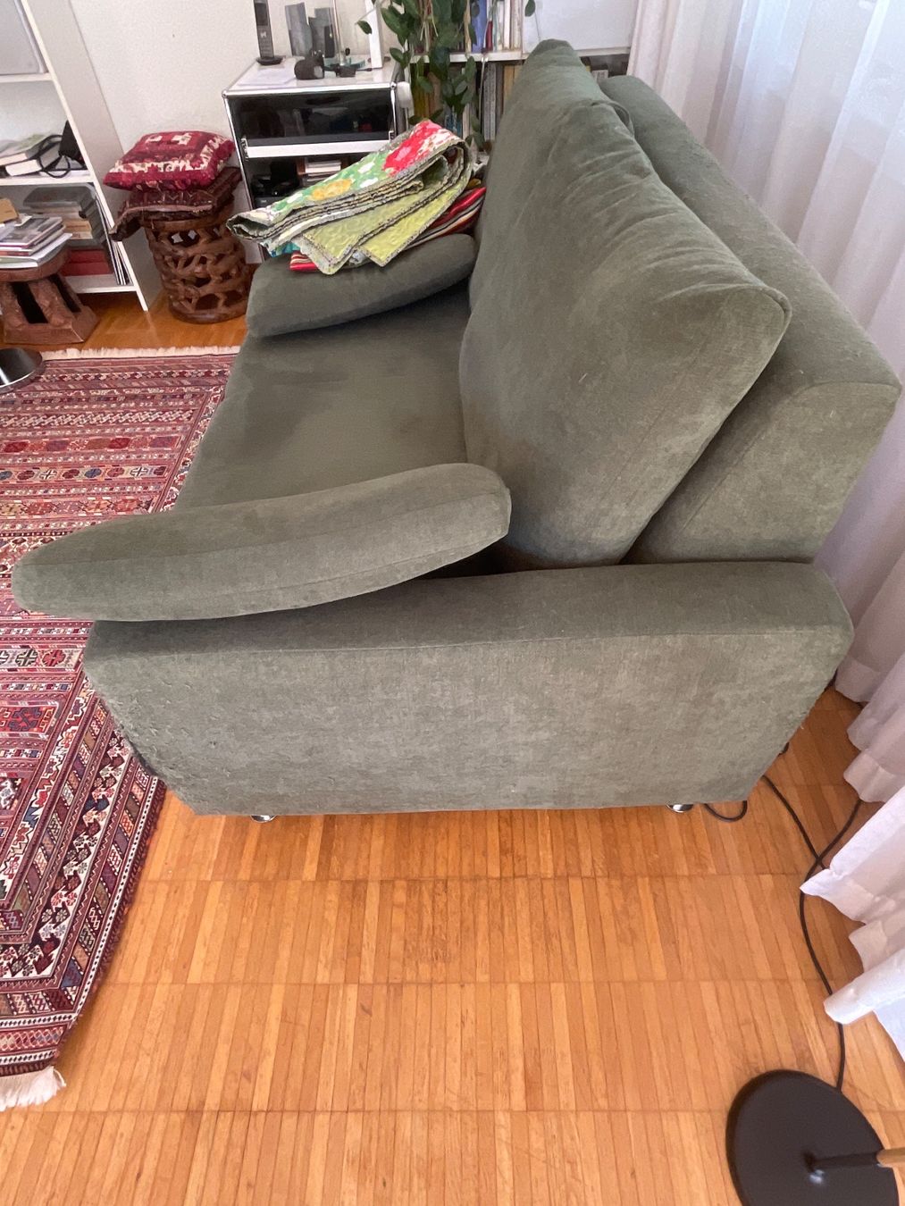 Pfister Sofas: Bettsofa flaschengrün – D'occasion à Zürich par puntina00 1