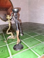 Figur  Afrikanische Frau mit Schale Top