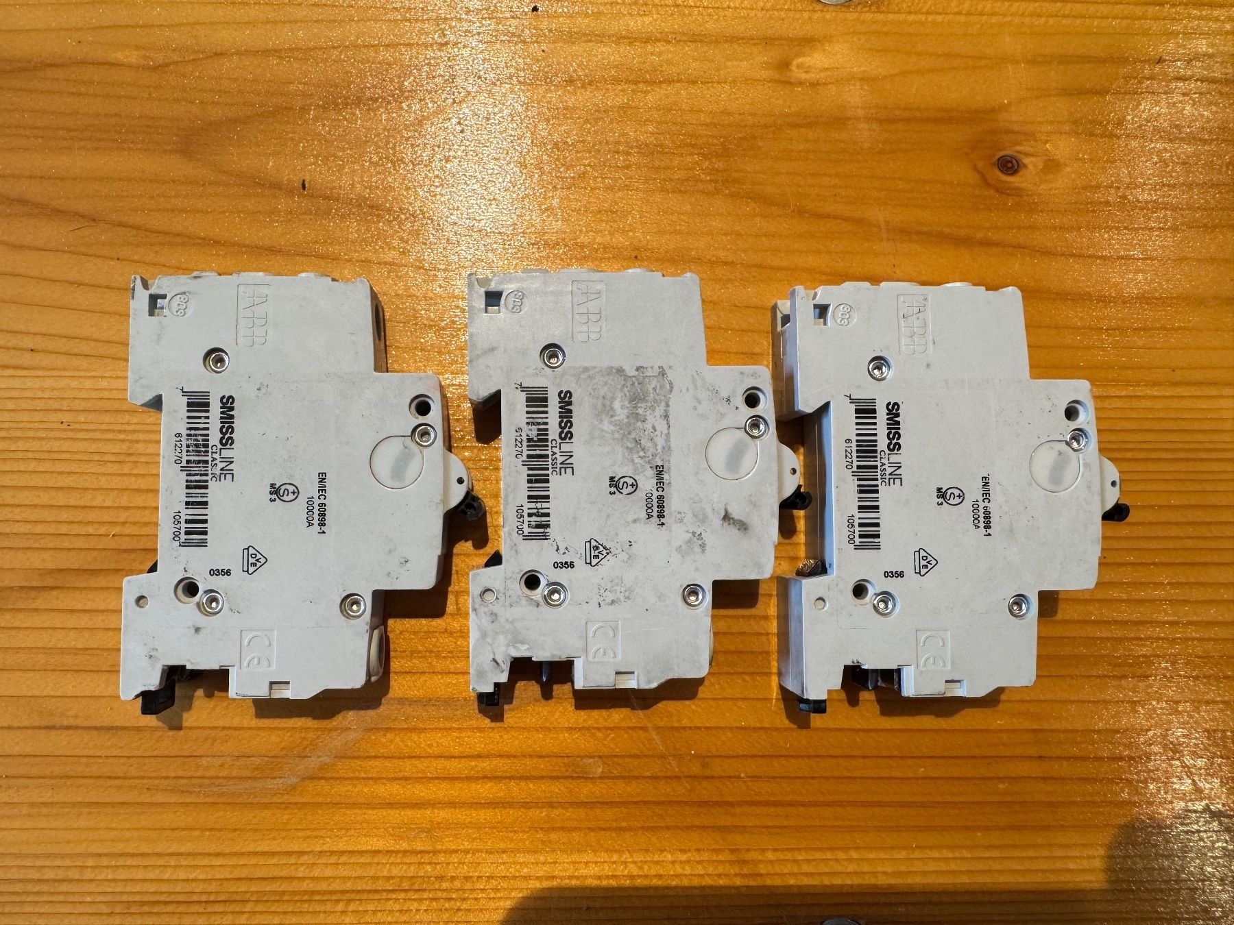 ABB Schalter: Leitungsschutzschalter 3 Stk. D32A ABB Swissline – Gebraucht aus Arisdorf von imbeck 2
