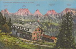 Flums SG Flumserberg Kurhaus Schönhalden Churfürsten 1925