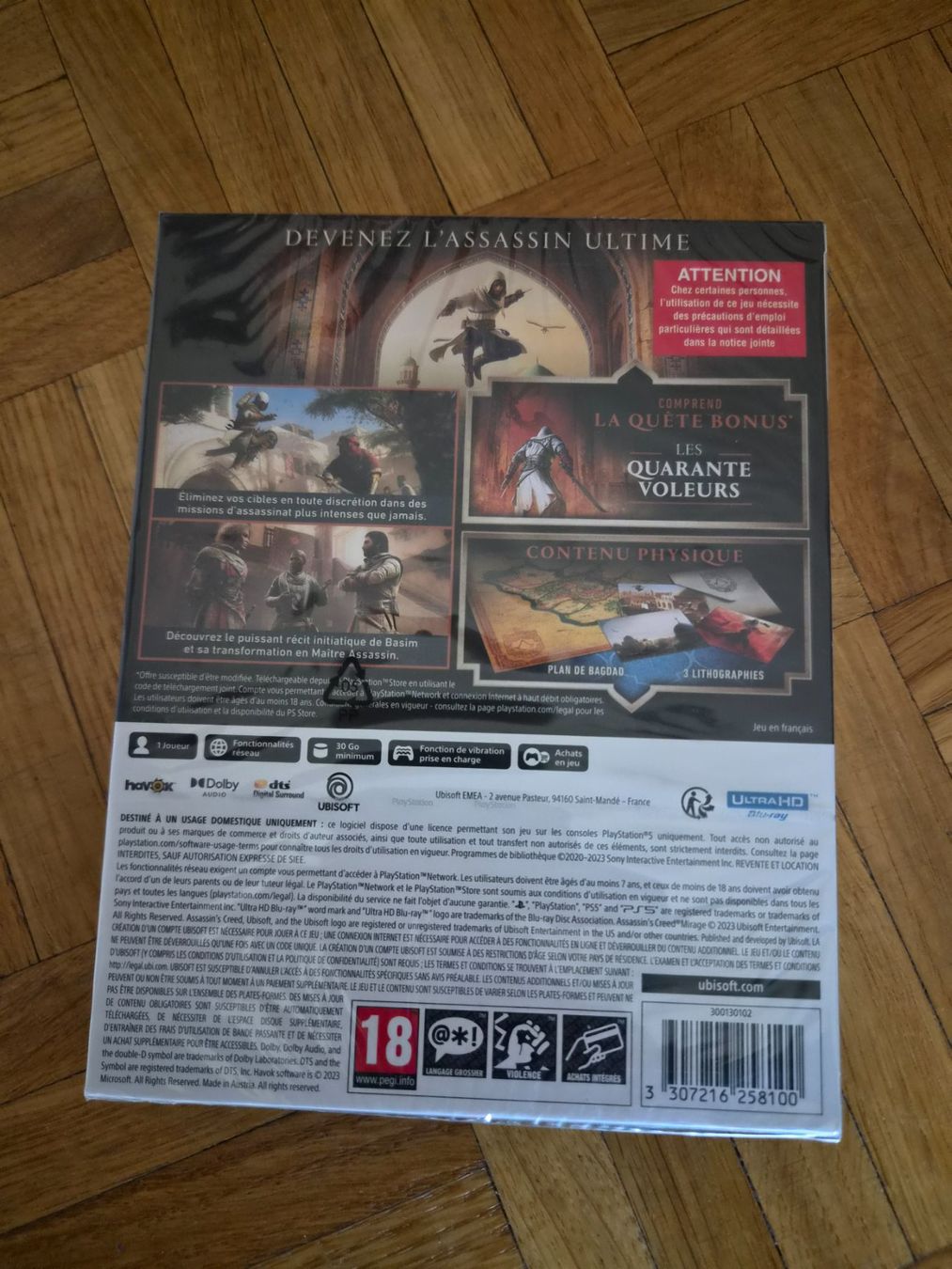 Giochi: Assassins Creed Mirage édition de lancement – Nuovo e nell'imballaggio originale da Sion venduto da dj_lang 1