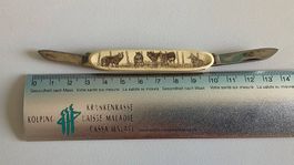 Sammlermesser mit Gravur 