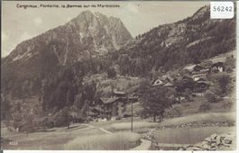 Cergnieux, Fontaine, la Barmez sur les Marecottes