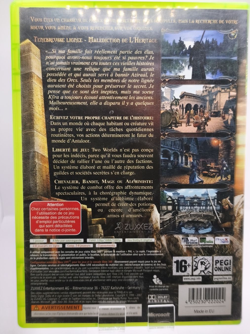 Microsoft Jeux: Jeu FR Xbox 360 Two Worlds  – D'occasion à Conthey par Th3gr4yf0x 1