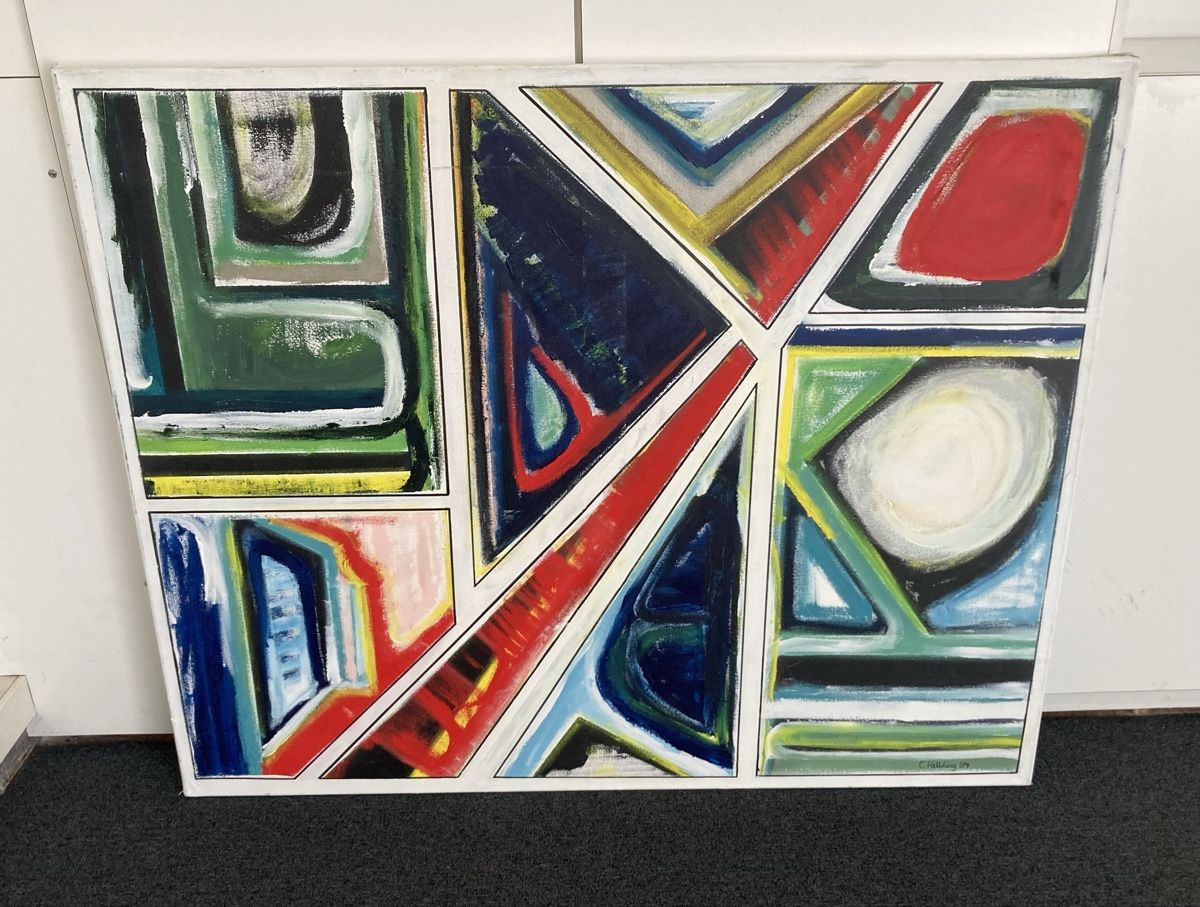 Dipinti: Ölbild auf Leinwand 80x100 cm – Usato da Zwingen venduto da Kult2000