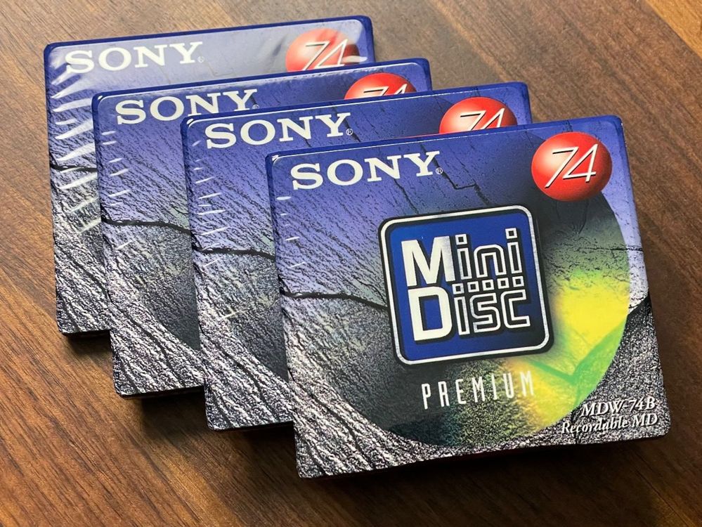 4 MiniDisc Sony Premium 74min (Neu und originalverpackt) in Bern für ...