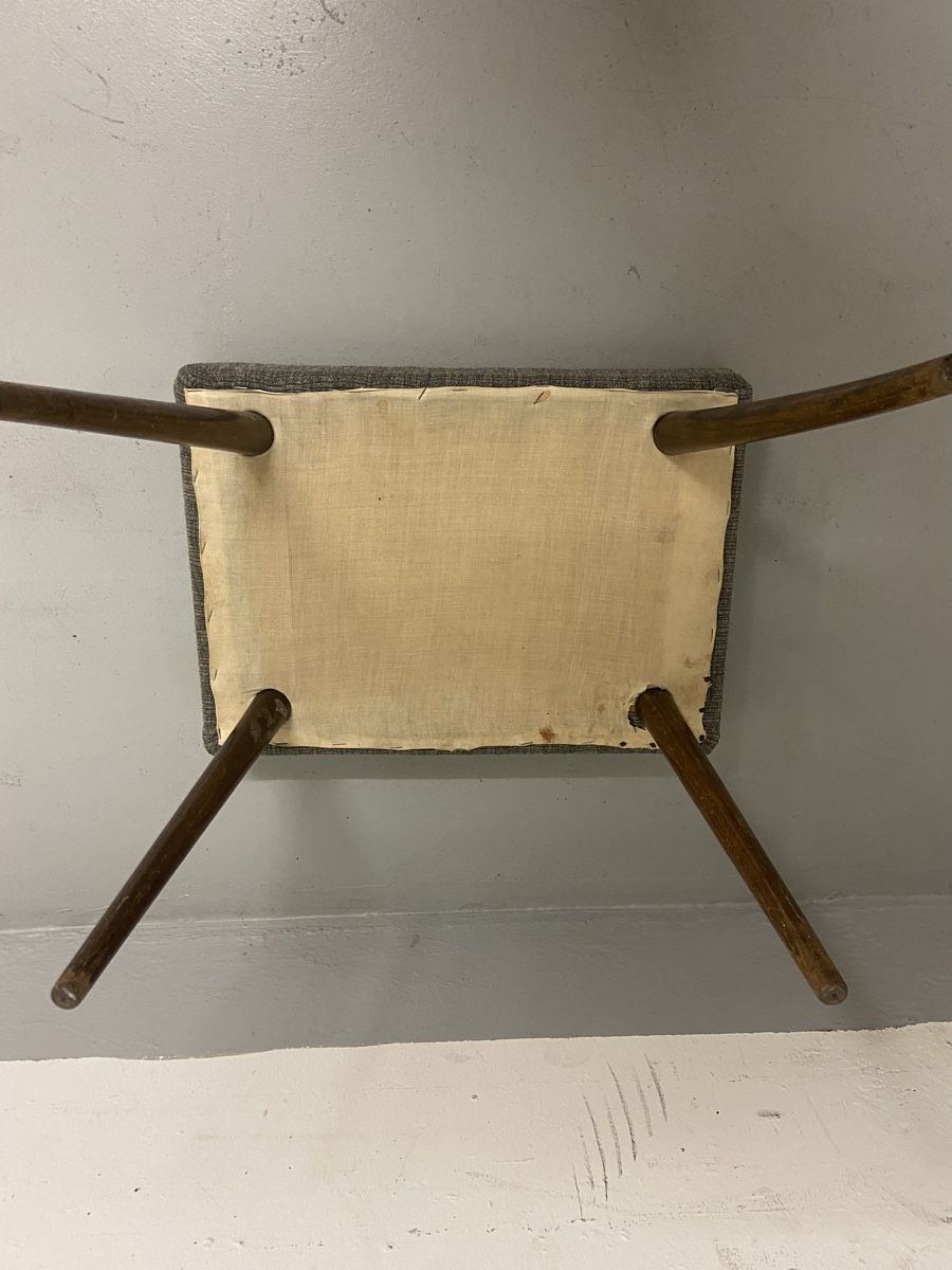 Sgabelli: Original Mid-Century Hocker /Tütenbeine – Usato da Zürich venduto da Unique2400 3