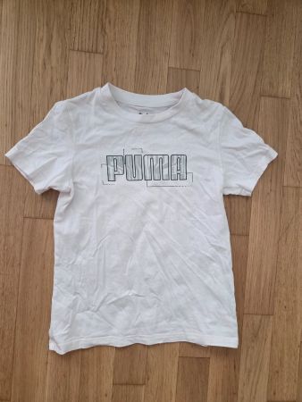 Puma Kinder T-Shirt weiss Grösse 11-12 Jahre M/M