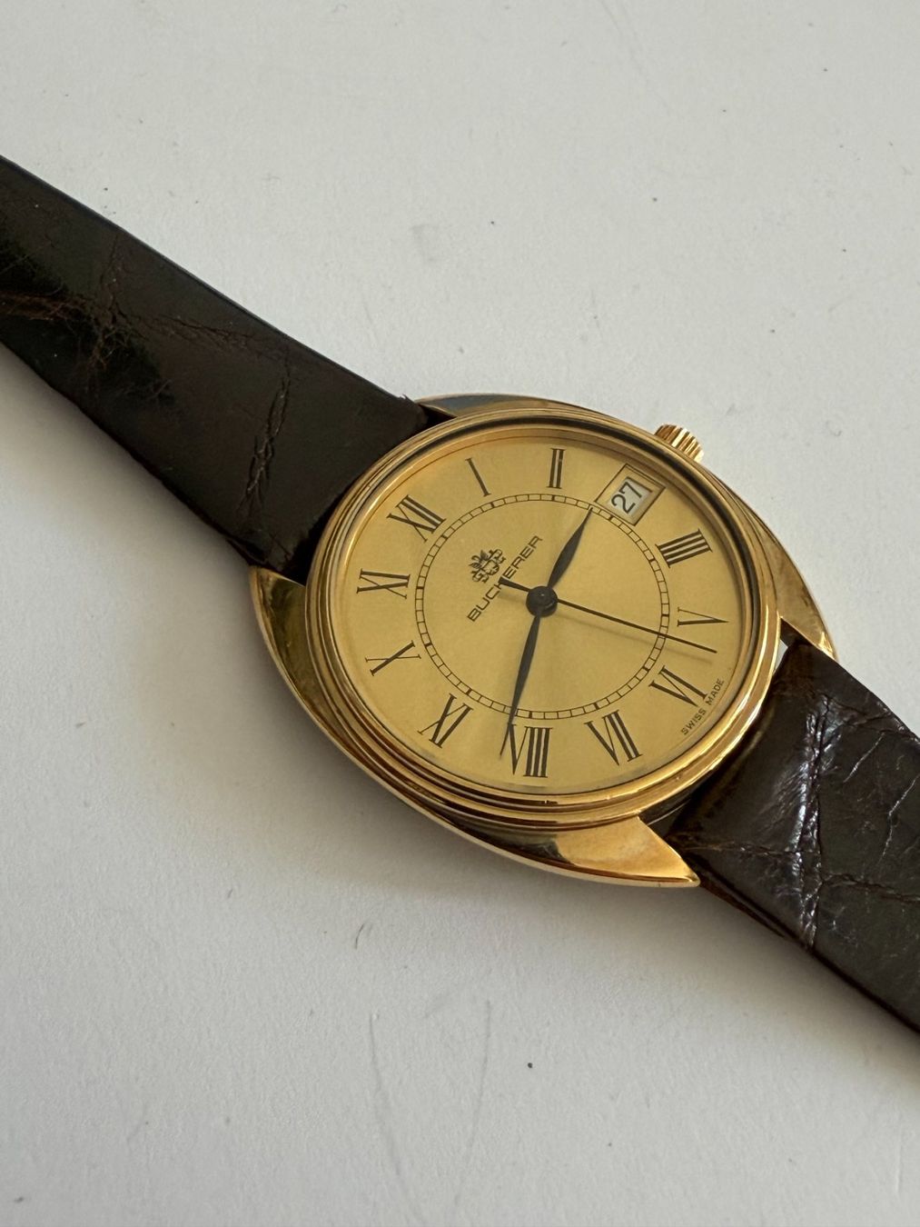 Bucherer Orologi: Bucherer Herrenuhr NOS – Nuovo (secondo la descrizione) da Worblaufen venduto da chronyves 1