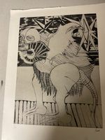 Original Grafik von Iwan, signiert, nummeriert 8/10.Top! 58