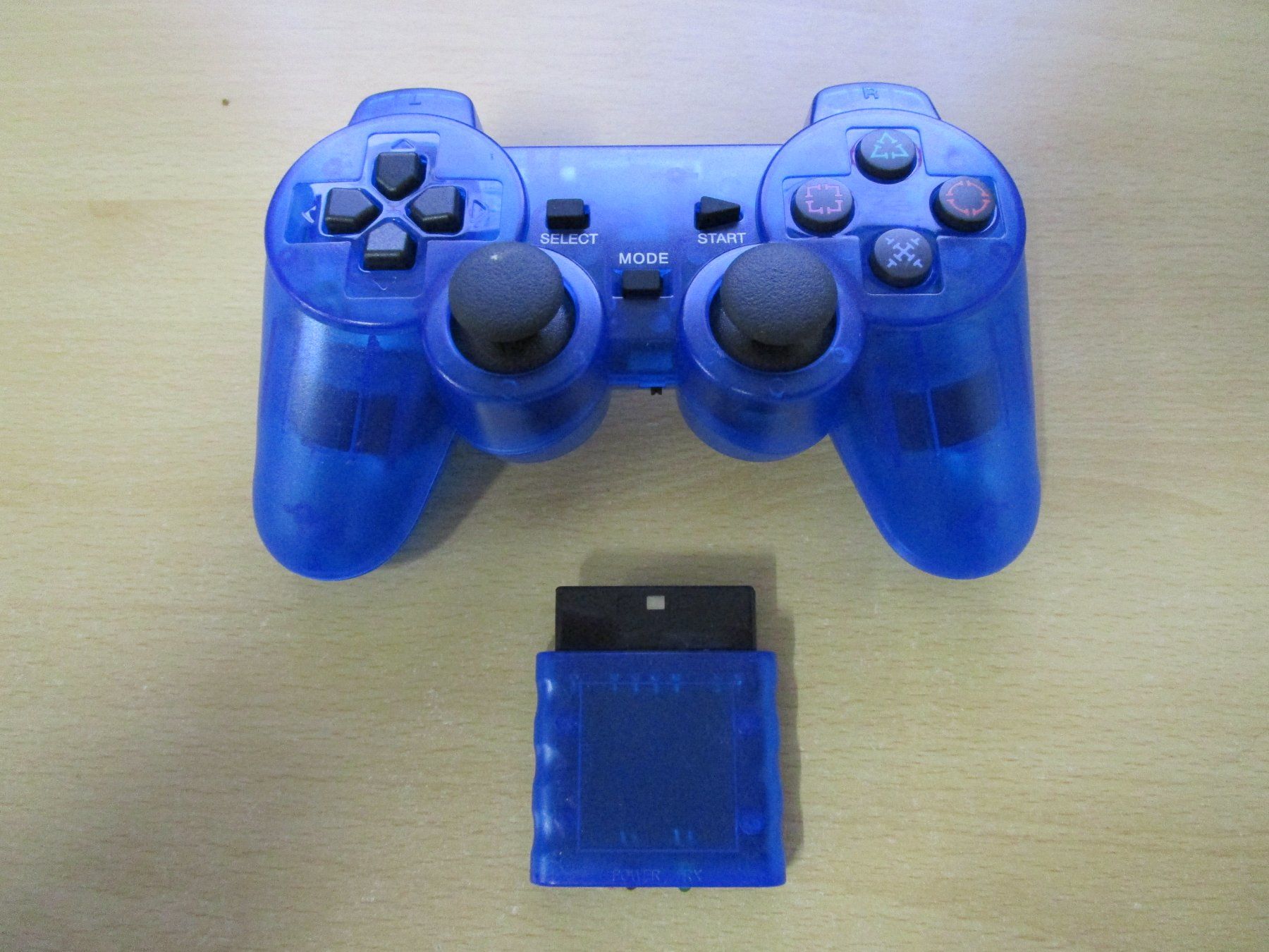 Controller: Playstation 2 Wireless Controller -clear blue - NEUWARE PS2 – Nuovo (secondo la descrizione) da Goldau venduto da agestuffer 1